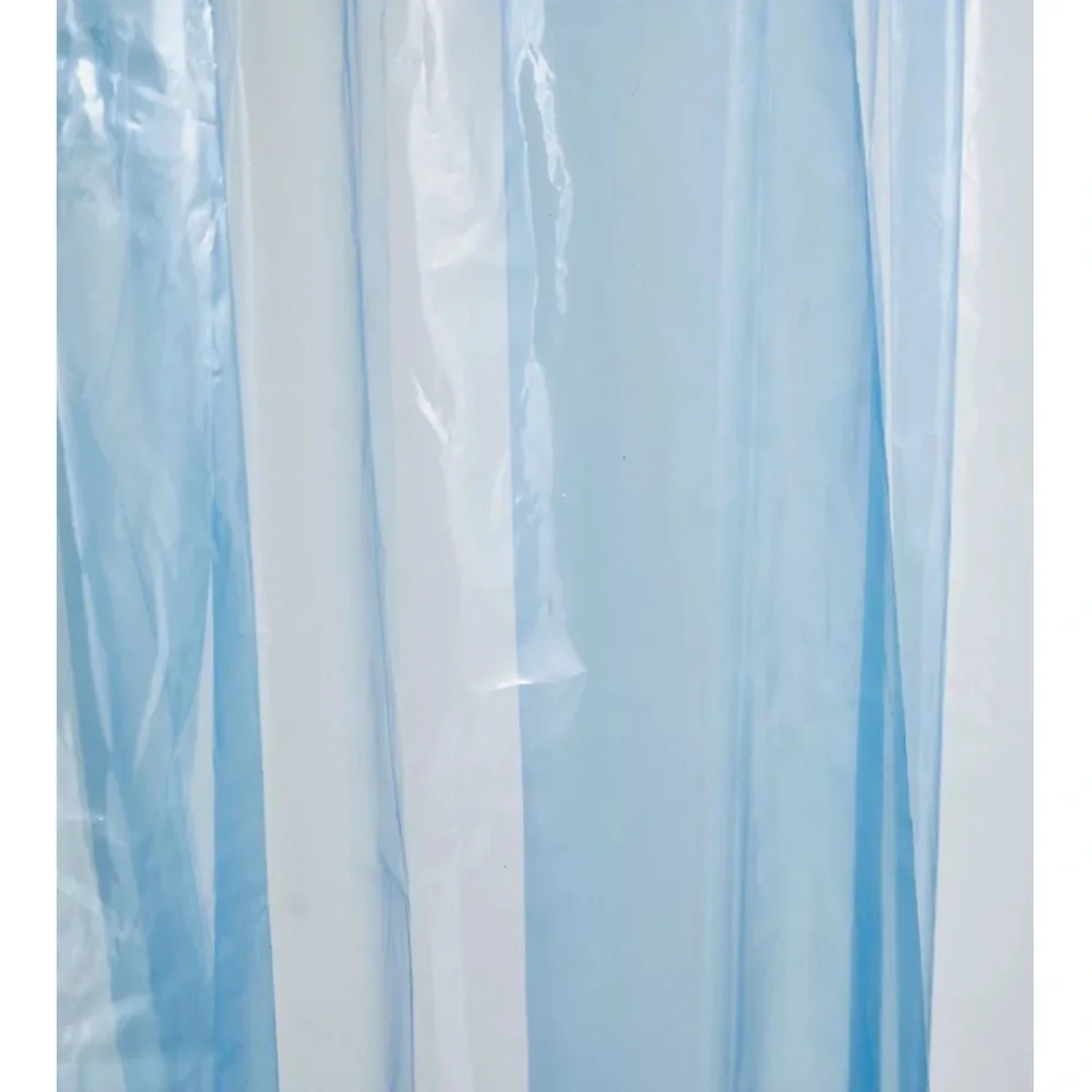 NWT Urban Outfitters Pop Color PEVA Plastic Colorful Shower Curtain